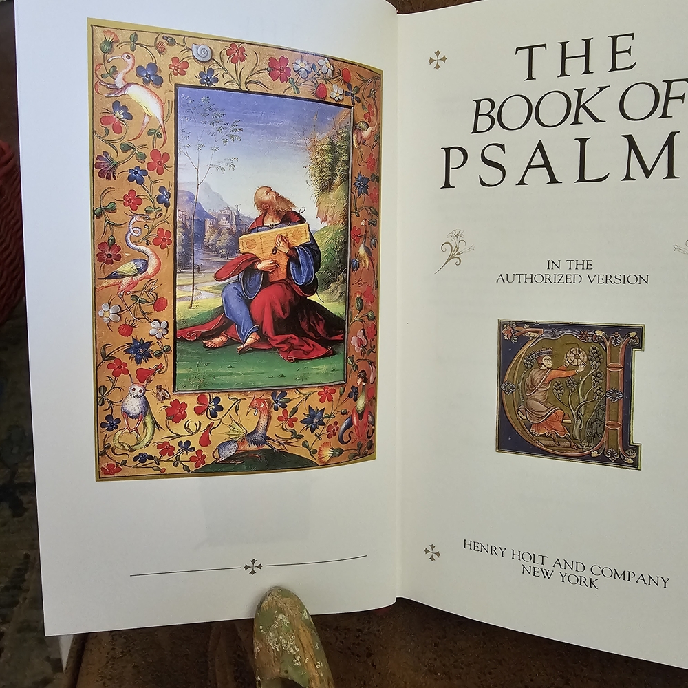 Decorative Book of Psalms 7 1/2" X 4 1/2"...